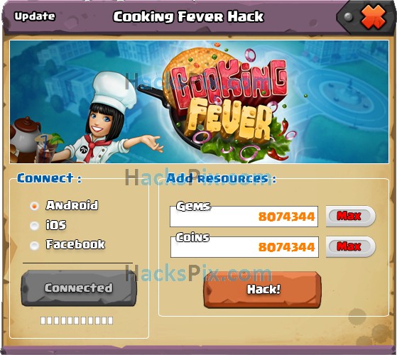 cooking fever hack apk windows 10